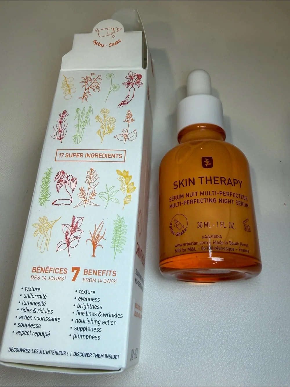Erborian Skin Therapy Multi-Perfecting Night Serum  30ml